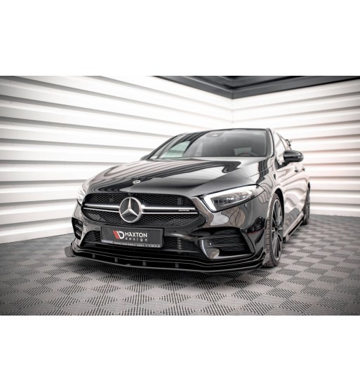 Street Pro splitter + flaps for Mercedes A35 AMG / AMG-Line Aero Pack W177