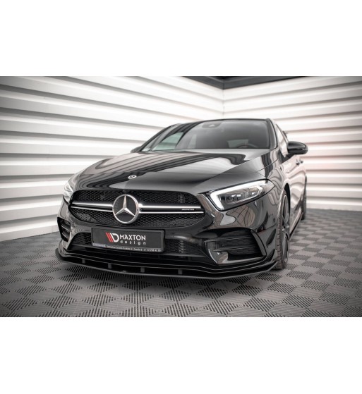 Street Pro splitter per Mercedes A35 AMG / AMG-Line Aero Pack W177