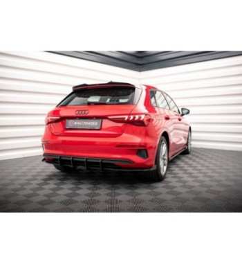 Street Pro Rear valance + Flaps for Audi A3 Sportback 8Y