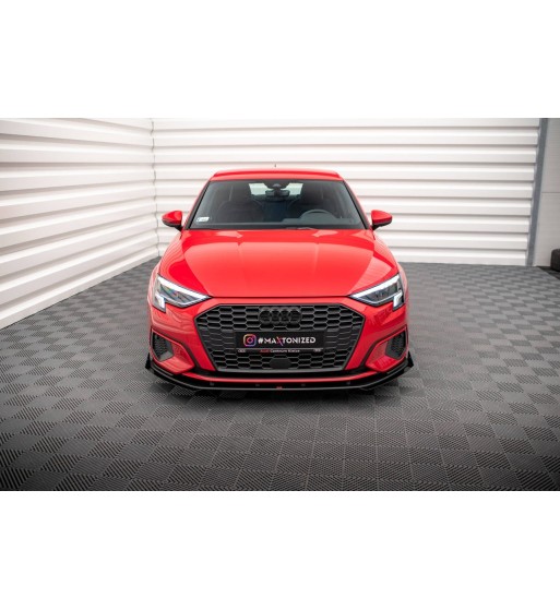 Street Pro splitter + flaps for Audi A3 8Y