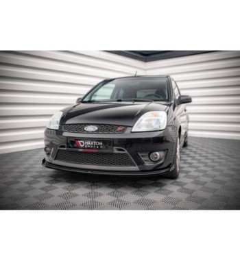 Street Pro Splitter V.1 with Flaps for Ford Fiesta ST Mk6