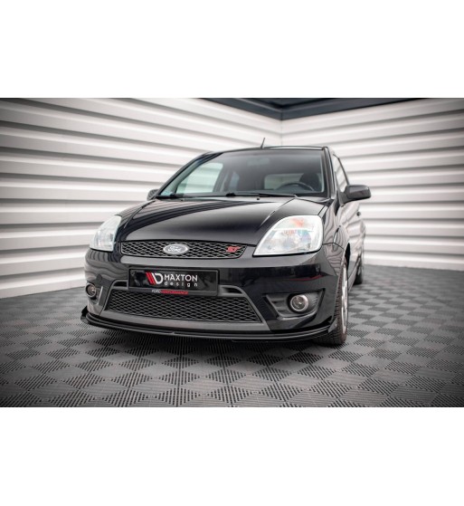 Street Pro Splitter V.1 with Flaps for Ford Fiesta ST Mk6