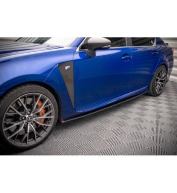 Street Pro Side skirt diffusers for Lexus GS F Mk4 Facelift