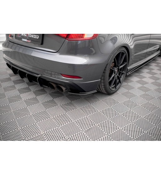 Street Pro Splitter laterali posteriori per Audi S3 Sportback 8V Facelift