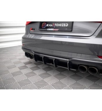 Street Pro Rear valance for Audi S3 Sportback 8V Facelift