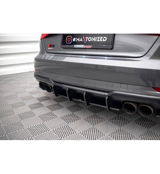 Street Pro Rear valance for Audi S3 Sportback 8V Facelift