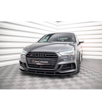 Street Pro splitter for Audi S3 / A3 S-Line Sportback 8V Facelift