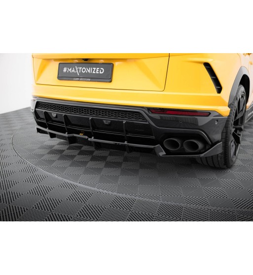 Diffusore posteriore con alette verticali per Lamborghini Urus Mk1