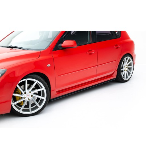 Street Pro Side skirt diffusers for Mazda 3 MPS Mk1