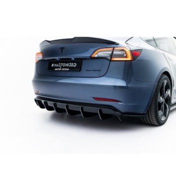 Rear valance V.2 for Tesla Model 3