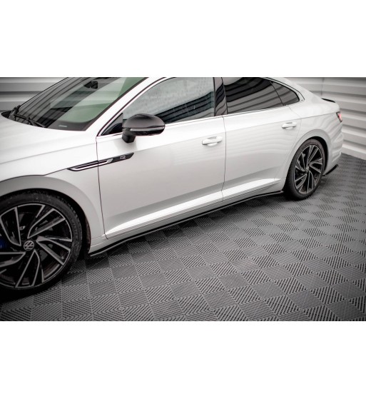 Street Pro Side skirt diffusers V.2 for Volkswagen Arteon R / R-Line Sedan / Shooting Brake Mk1 Facelift