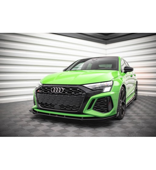 Street Pro Splitter V.1 + Flap per Audi RS3 8Y