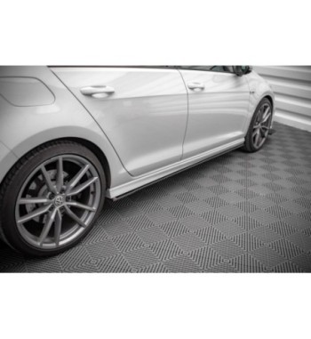 Street Pro Side skirt diffusers for Volkswagen Golf R Mk7