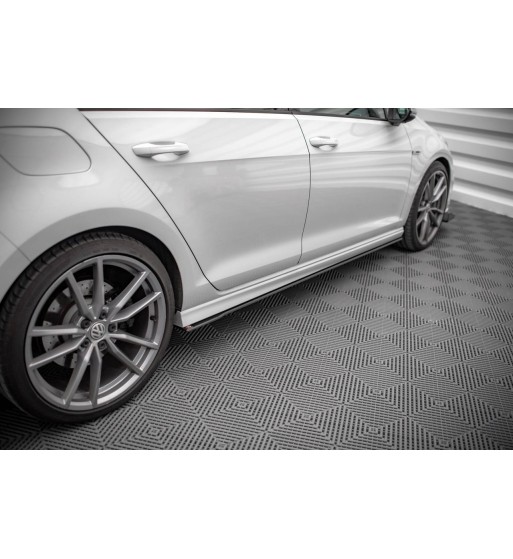 Street Pro Side skirt diffusers for Volkswagen Golf R Mk7