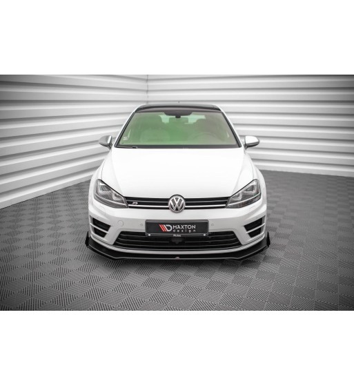 Street Pro Splitter V.1 + Flap per Volkswagen Golf R Mk7