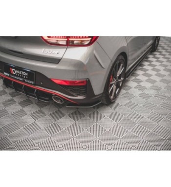 Street Pro Splitter laterali posteriori per Hyundai I30 N Hatchback Mk3 Facelift