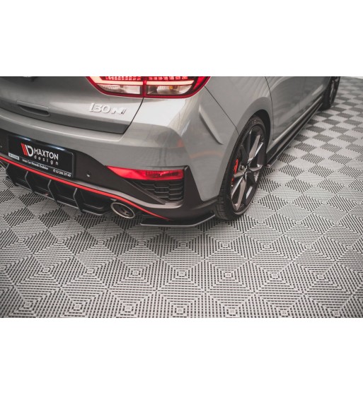 Street Pro Splitter laterali posteriori per Hyundai I30 N Hatchback Mk3 Facelift