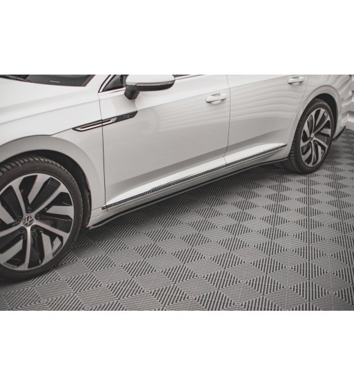 Street Pro Side skirt diffusers V.1 for Volkswagen Arteon R/ R-Line Sedan / Shooting Brake Mk1 Facelift