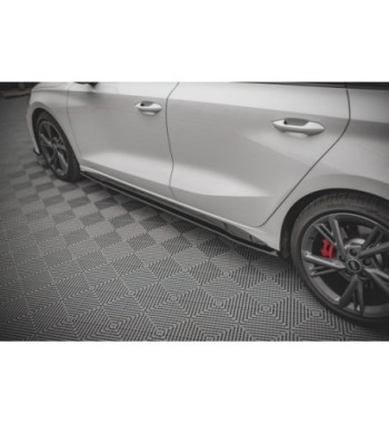 Street Pro Side skirt diffusers V.1 for Audi S3 / A3 S-Line 8Y / 8Y Facelift