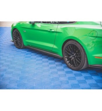 Street Pro Side skirt diffusers V.1 for Ford Mustang GT Mk6 Facelift