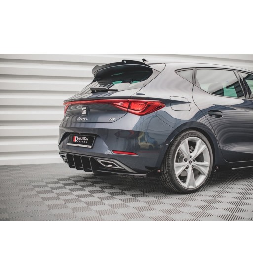 Street Pro Rear valance + Flaps for Seat Leon FR Hatchback Mk4