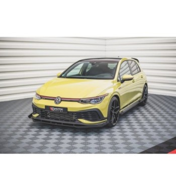Street Pro splitter + flaps for Volkswagen Golf GTI Clubsport Mk8