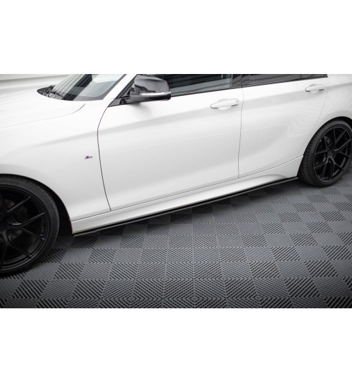 Street Pro Side skirt diffusers V.1 for BMW 1 F20 M135i / M140i / M-Pack