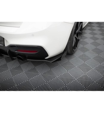 Street Pro Splitter laterali posteriori V.2 + Flap per BMW 1 F20 M140i