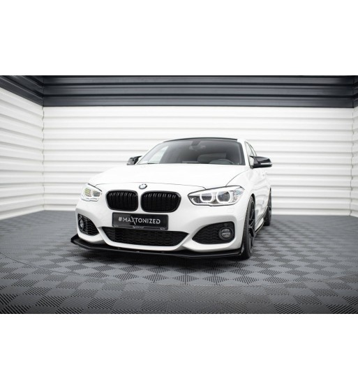 Street Pro Splitter V.1 + Flap per BMW 1 F20 M-Pack Facelift / M140i