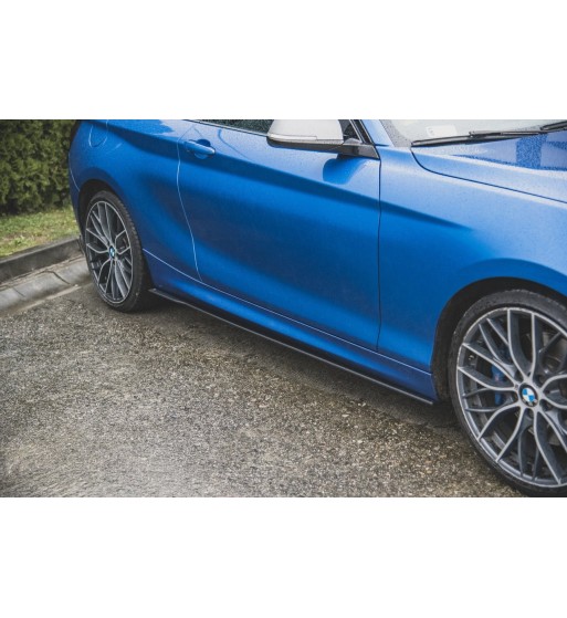Street Pro Side skirt diffusers for BMW 1 F21 M135i / M140i / M-Pack