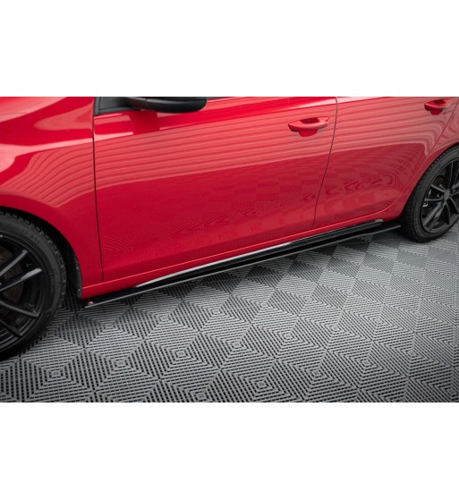 Street Pro Side skirt diffusers for Volkswagen Golf GTI Mk6