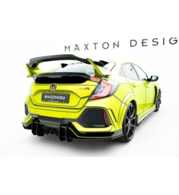 Street Pro Rear diffuser V.2 for Honda Civic Type-R Mk10 / Mk10 Facelift