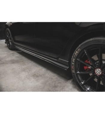 Side skirt diffusers for Volkswagen Golf GTI TCR Mk7