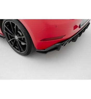 Street Pro Splitter laterali posteriori per Volkswagen Golf R Mk7 Facelift