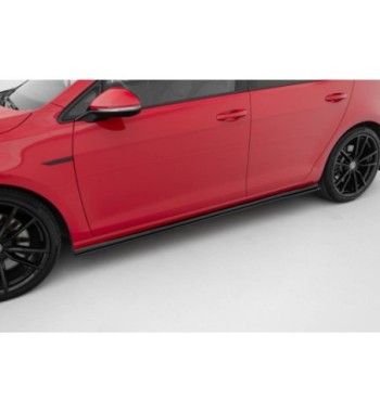 Street Pro Side skirt diffusers for Volkswagen Golf R / R-Line Mk7 Facelift