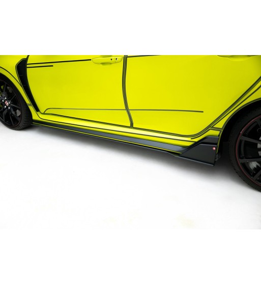 Street Pro Side skirt diffusers for Honda Civic Type-R Mk10 / Mk10 Facelift