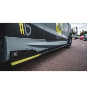 Side skirt diffusers for Ford Fiesta ST Mk7 Facelift