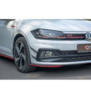 Canard del paraurti anteriore per Volkswagen Polo GTI Mk6