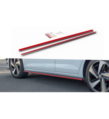 Side skirt diffusers for Volkswagen Polo GTI / R-line Mk6