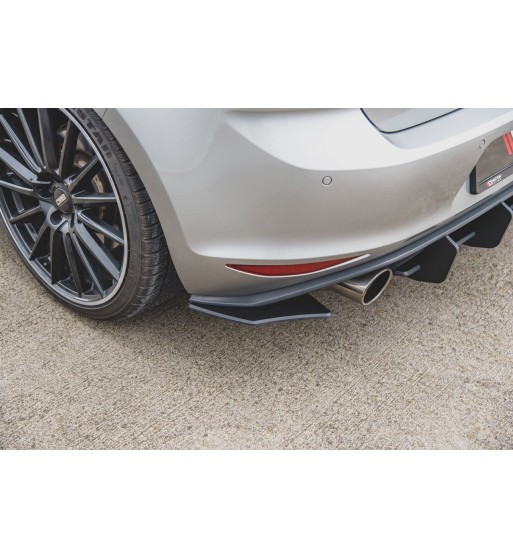Street Pro Splitter laterali posteriori V.2 per Volkswagen Golf Mk7 GTI